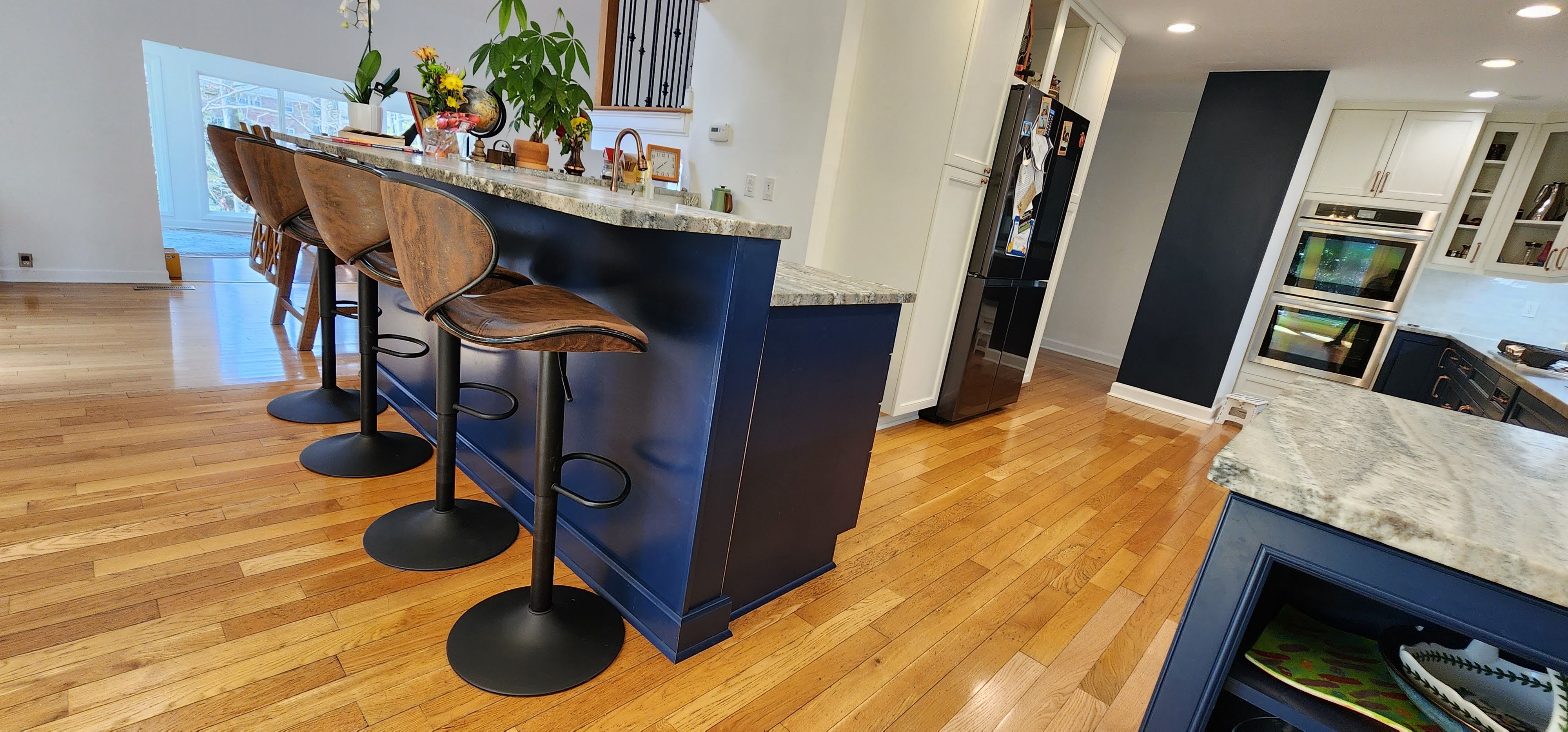 Kitchen with Hardwood Floors
