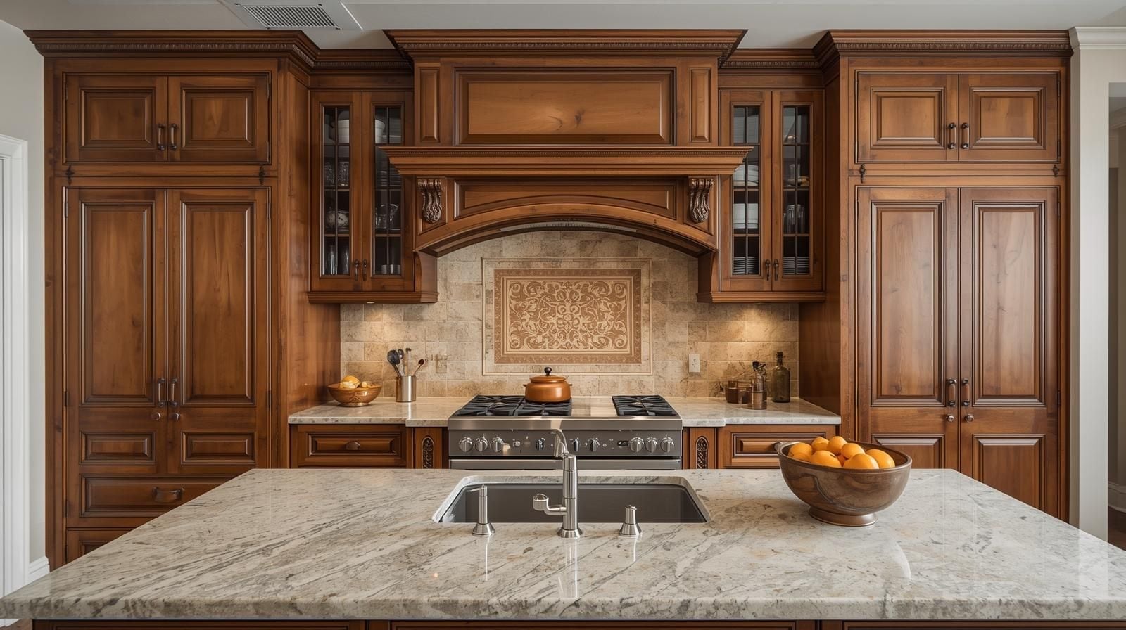 Traditional European Kitchen Remodel in Atlanta, GA by CRM Construction & Renovation project photo