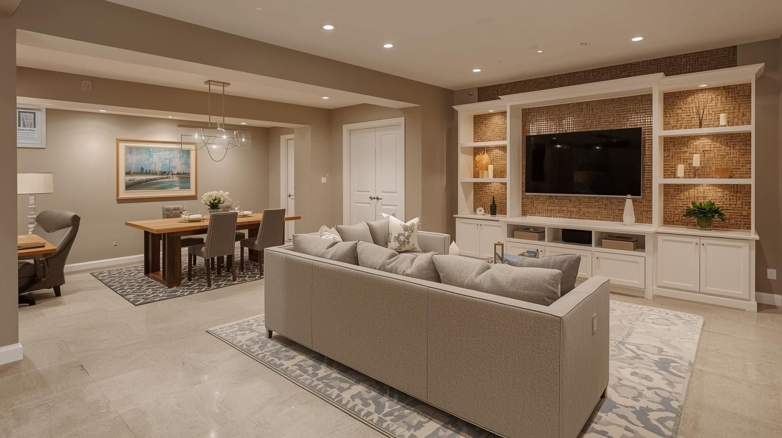 Basement Renovation - CRM Construction & Renovation